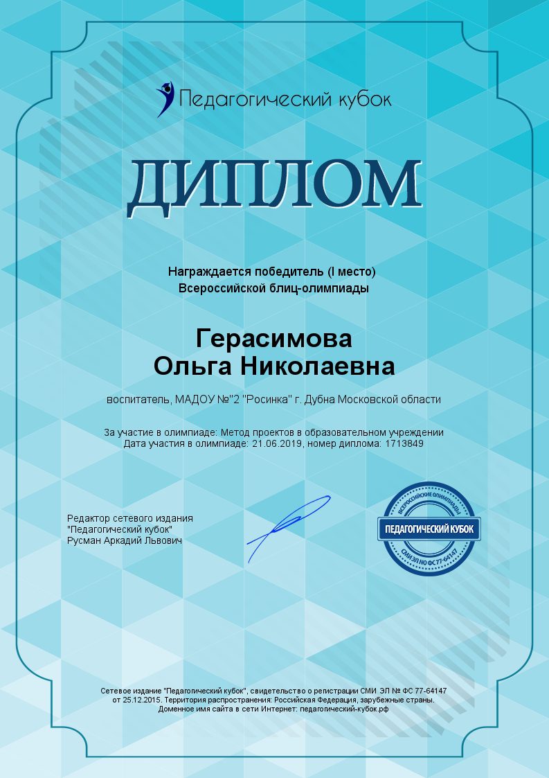 Мои достижения